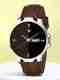 TIMEWEAR Slim Series Brown Leather Watch 192WDTG - Image 7