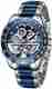 Mens Dual Time Chronograph Luxury Watch 1006 - Image 7