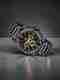 Versatile Men's Two-Tone Analog Chain Watch - Image 2