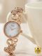 Titan Raga Showstopper White MOP Dial Rose Gold Metal Strap Analog - Image 8