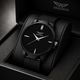 Alexei Prime Black Edition à°¬à°¾à°²à±à°° à°à±à°¸à° Premium Analog Timepiece with Modern Minimal Dial PRM-3007BK à°µà°¾à°à± - Image 3