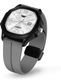ABREXO Abx5645 Gun Metal Black Dial Grey Silicone Strap Watch - Image 8