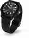 ABREXO Abx5645 Gun Metal Black Dial Grey Silicone Strap Watch - Image 7
