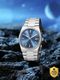 French Connection Light Blue Day and Date Modern Dial | Silver Stainless Steel Watch for Men Analog Watch - For Men FCND10SM - Image 8