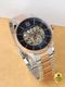 French Connection Men Green Textured Dial Automatic Gold Watch FCA12TM - Image 8