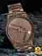 Fastrack Gelato Chocolate 3 Hand Dial Brown Stainless Steel Strap - Image 7