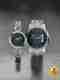 Casio Vintage A158WA-1DF Black Dial Silver Stainless Steel Digital - Image 7