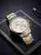 French Connection Silver Sunray Round Dial Quartz Analog Watch - For Men FCND26STM - Image 7