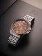 French Connection Silver Sunray Round Dial Quartz Analog Watch - For Men FCND26STM - Image 8