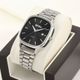 CASIO Vintage A158WA-1DF Black Dial Silver Stainless Steel Band Digital Watch - For Men & Women D011 - Image 8