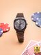 Fastrack Vyb Pioneer Quartz Black Dial Brown Strap Watch - Image 4