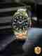 French Connection AETHER DRIVE Black Sunray Round Dial | Men's Go...more - Image 7
