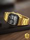 CASIO Vintage Black Dial Silver Stainless Steel Band Digital Watch - For Men & Women D339 ( A159W-N1DF) - Image 8