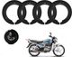 Alleykat Carbon Pattern Pro Bike Disc Wheel Cover 17 Inch - Image 7