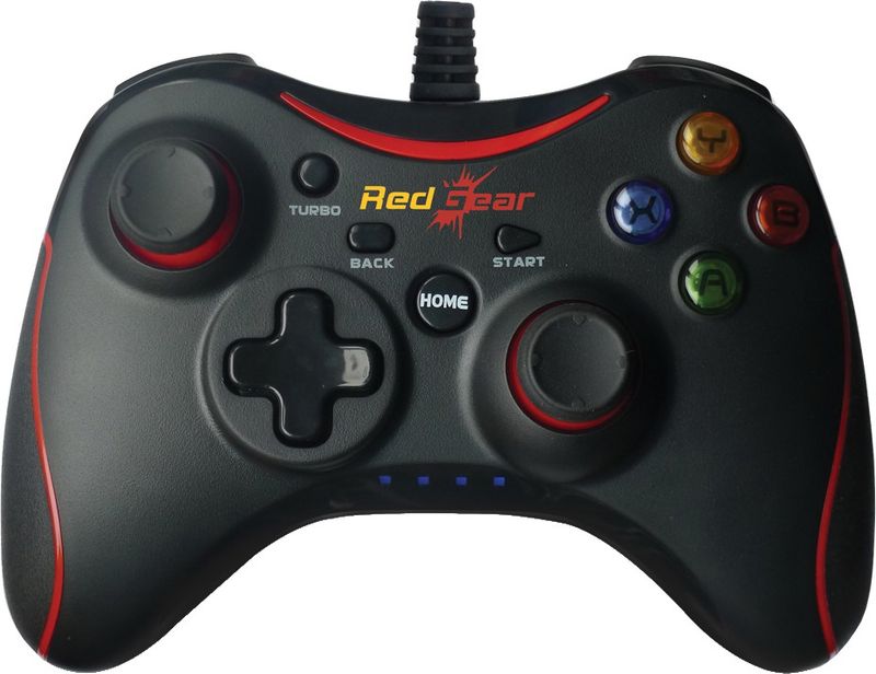 Redgear Pro Series Wired Gamepad Black - Image 3