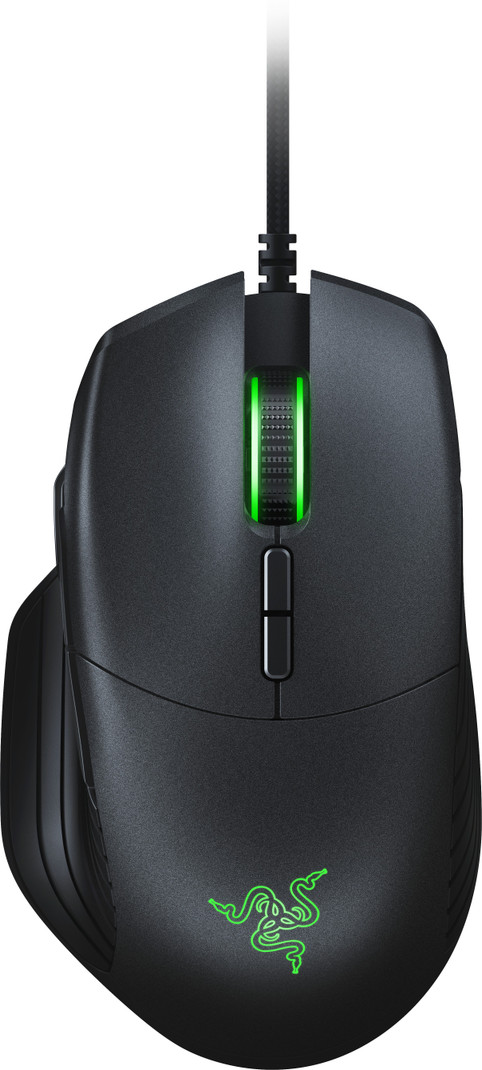 Razer Basilisk Multi-color FPS Wired Ergonomic Optical  Gaming Mouse (USB, Black)