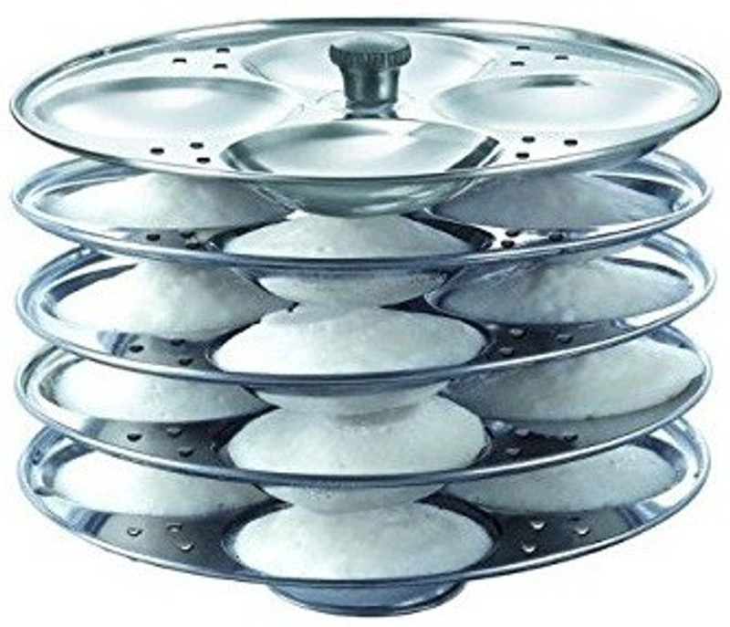 Kitchen Smart IDLI STAND (20 IDLI'S) Induction & Standard Idli Maker (5 Plates , 20 Idlis )