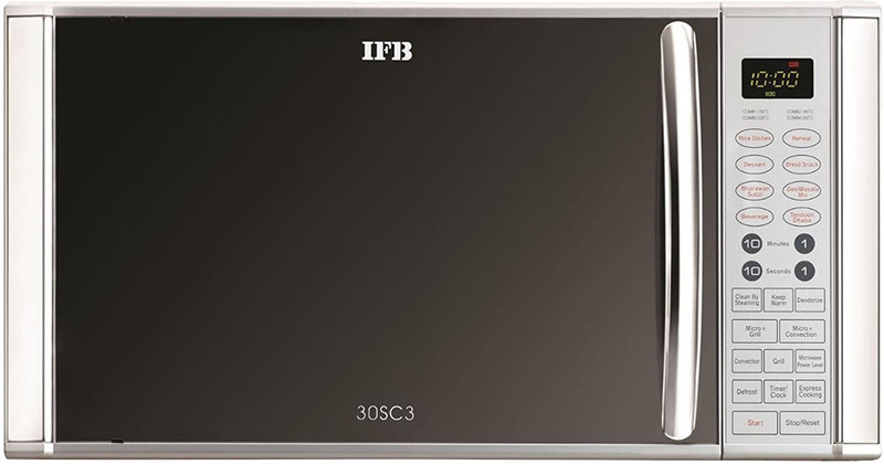 IFB 30 L Convection Microwave Oven (30SC3, Silver)