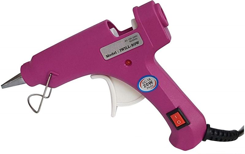 Bandook 20W 5 Glue Sticks Purple Hot Melt Glue Gun - Image 5