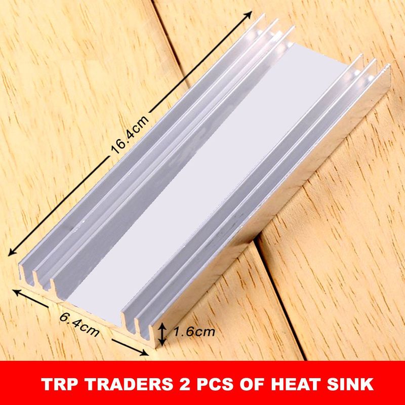 TRP Traders 2 PCS Aluminum Heat Sink - Image 3
