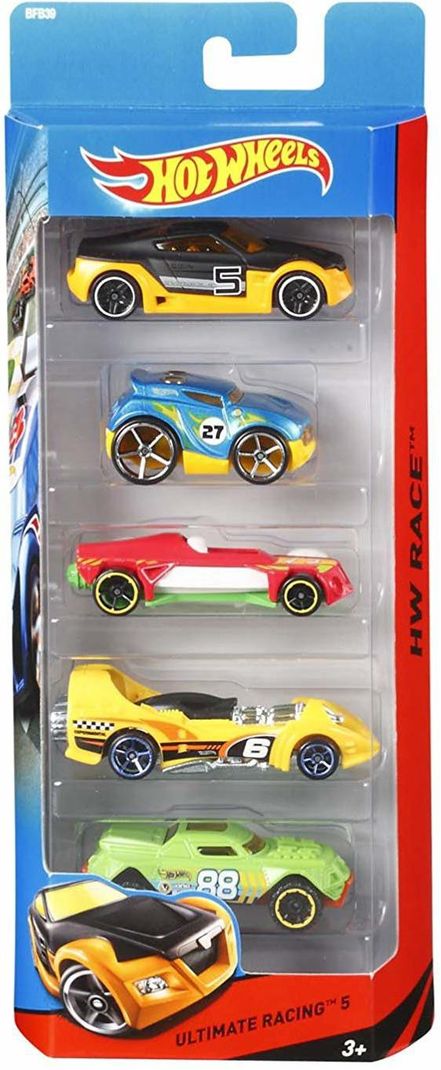 Hot Wheels 5 Car Gift Pack Multicolor - Image 3