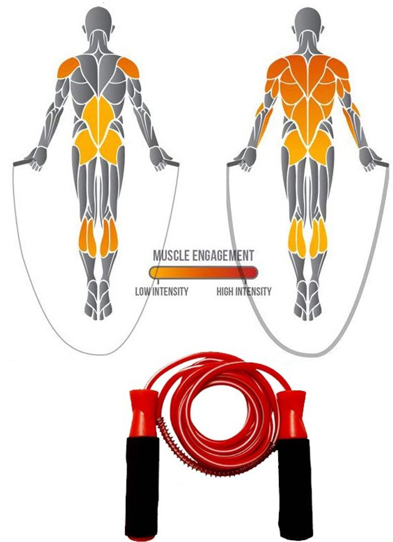 Proactive Fitness Wooden Rope with Adjuster & 2 Handles - Image 4