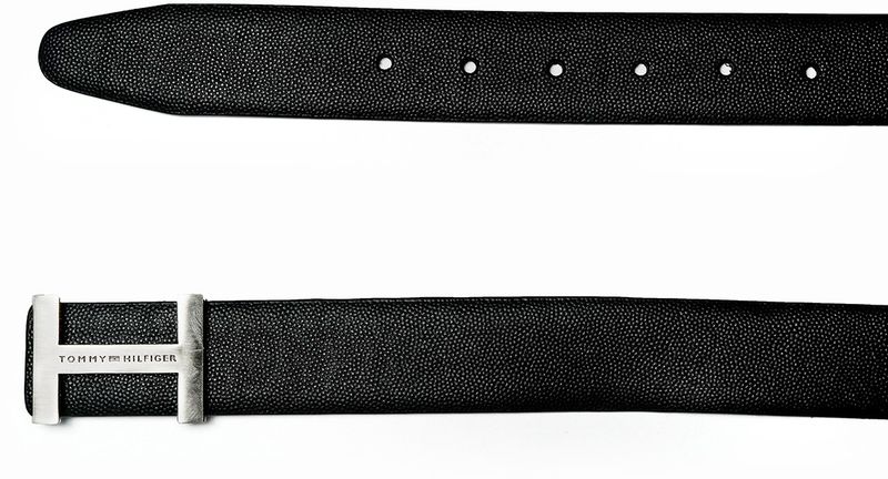 Tommy Hilfiger Men Black, Brown Leather Reversible Belt - Image 6