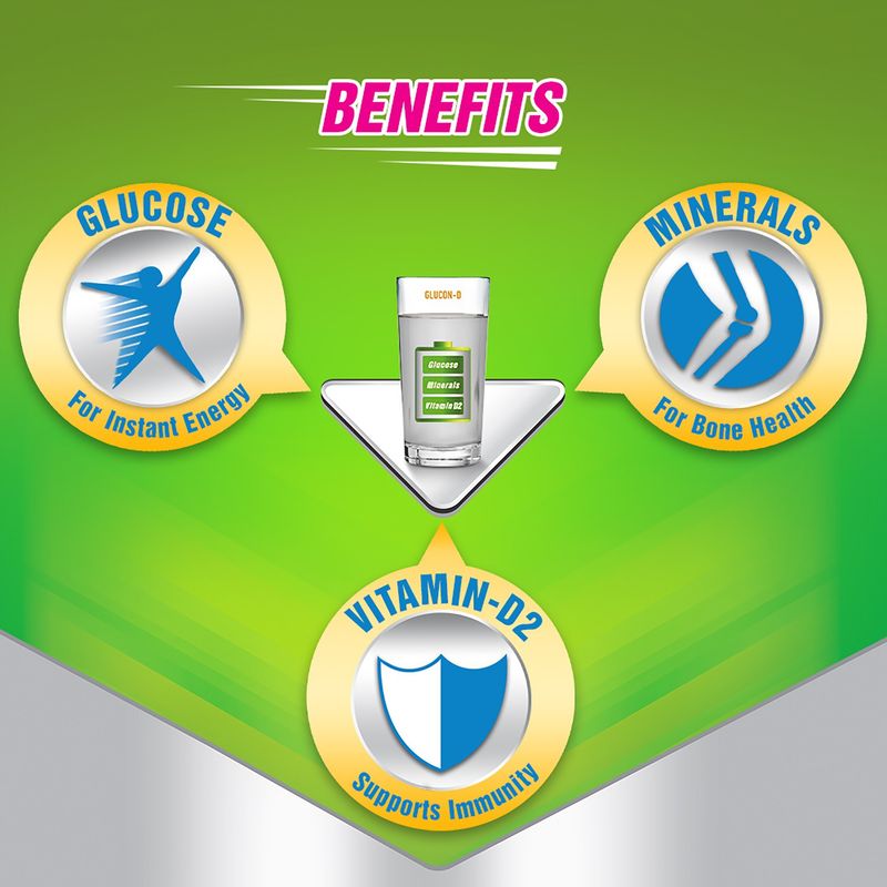 GLUCON-D Regular Glucose Sports Drink 450g - Image 6