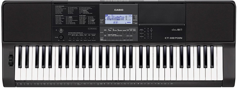 CASIO CT-X870IN KS44A Digital Portable Keyboard (61 Keys)