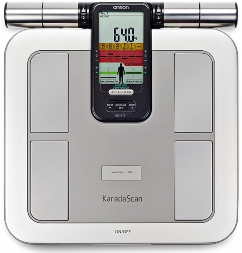 omron karada scan hbf 375 body fat analyzer