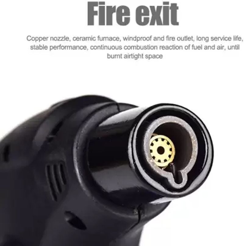 Ala Flame Kitchen Blow Torch Butane Lighter Green - Image 6