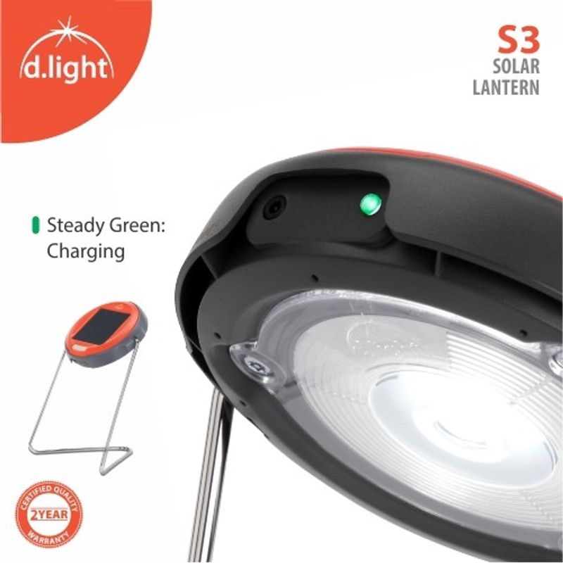 d.light d.लाइट S3 स्टडी लैम्प (12 cm, नारंगी) - Image 3