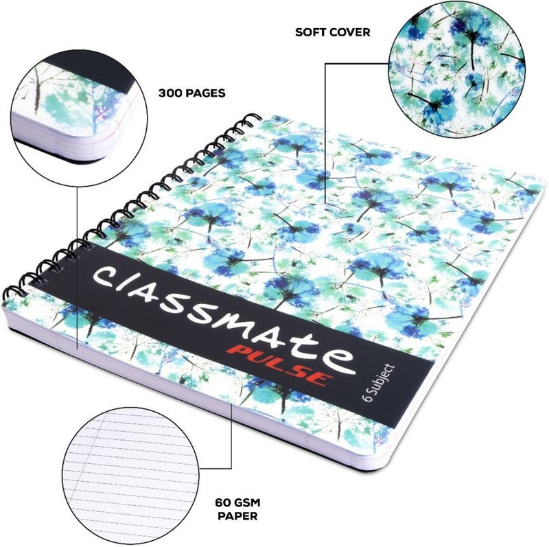 Classmate Pulse Notebook 300 Pages - Image 5