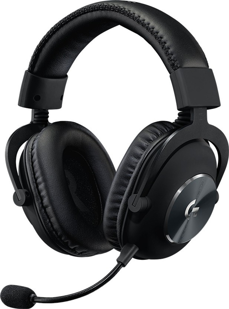 Logitech G Pro X Wired Gaming Headset (Black, On the Ear)