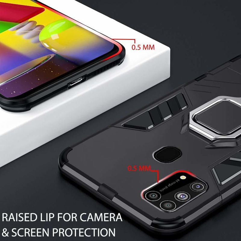 mCase Back Cover for Samsung Galaxy F41 Black - Image 3