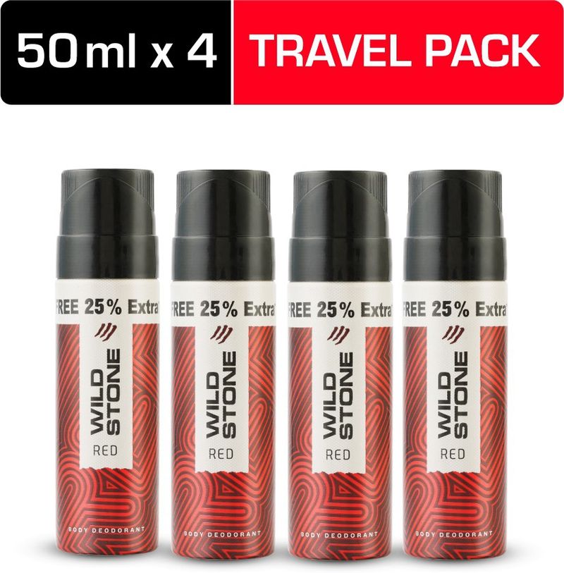 Wild Stone Red Deodorant Spray 50ml - Image 2