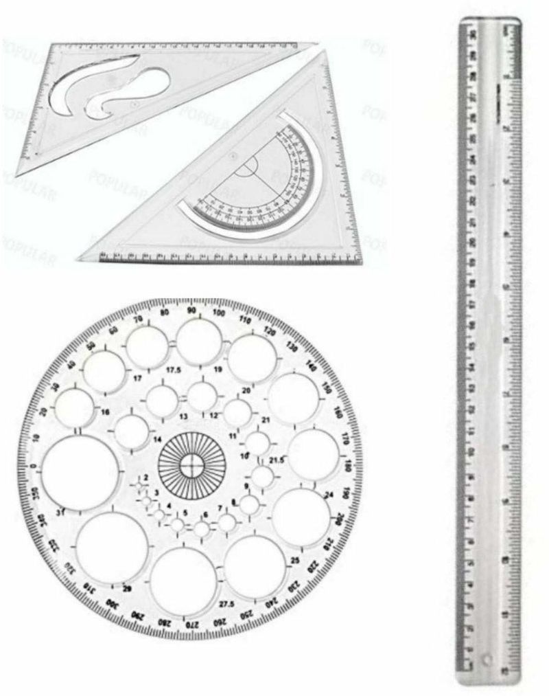 Pyramid Mini Drafter Set of 8 Items - Image 4