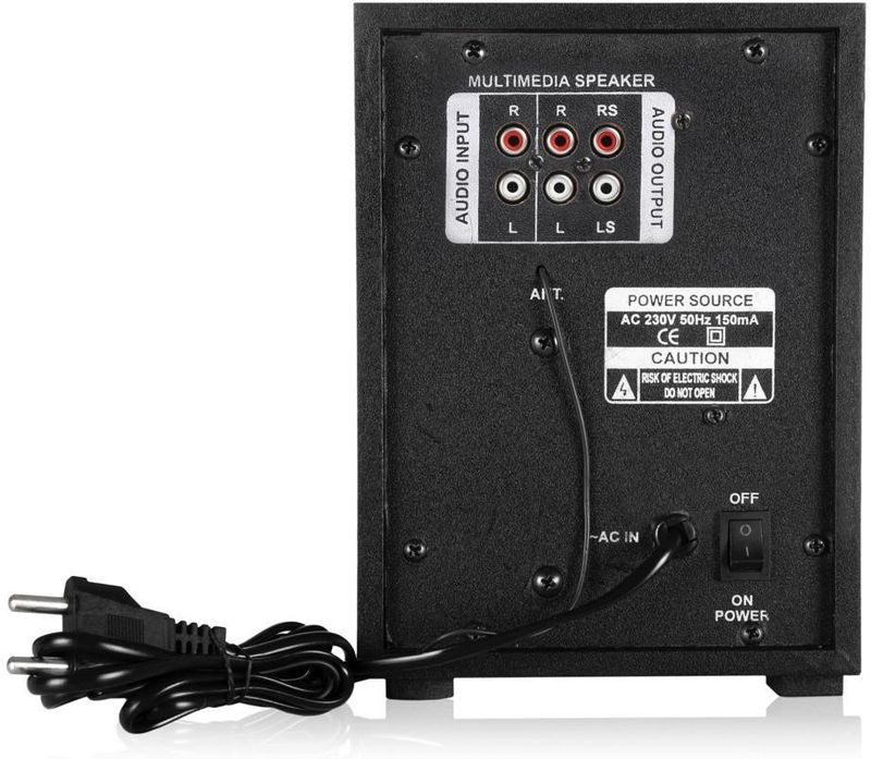 JACKTRON A2 4.1 Channel Wired Home Theatre, Black - Image 5