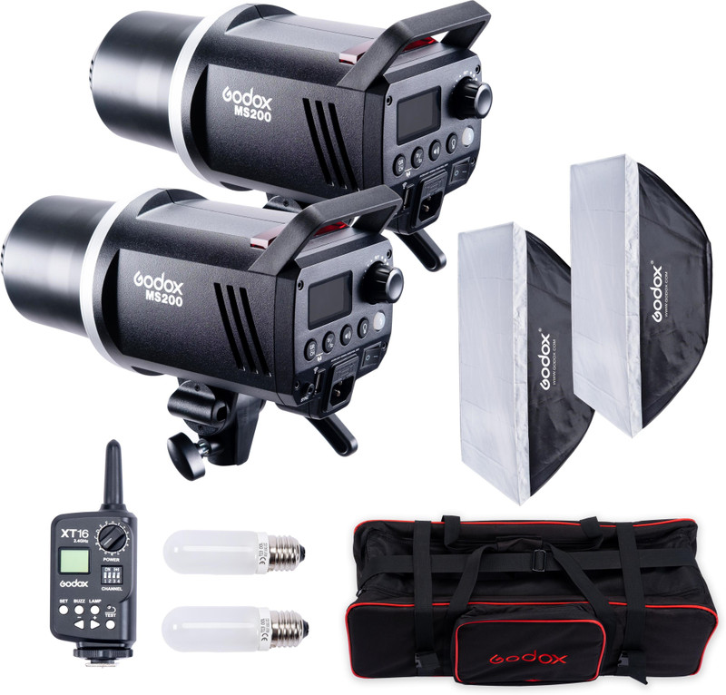 GODOX MS200F KIT Flash  (Black)