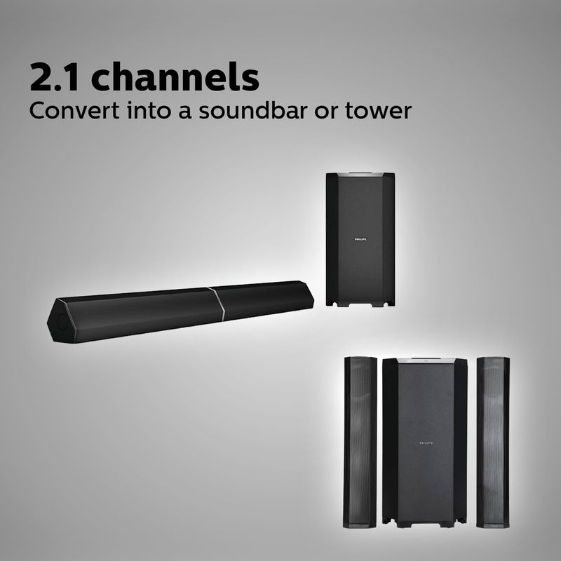 Philips MMS8085B/94 80W Bluetooth Home Theater - Image 5