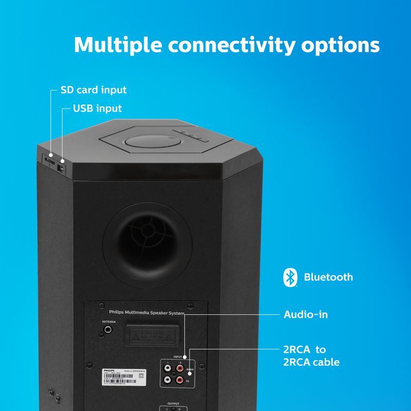 Philips MMS8085B/94 80W Bluetooth Home Theater - Image 6