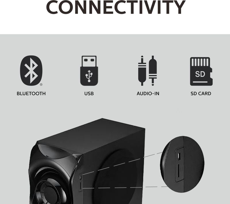 PHILIPS SPA8000B/94 120W Bluetooth Soundbar - Image 4