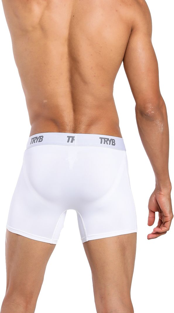 Tryb Men's 2-Pack Sport Compression Boxer Trunks - Image 3