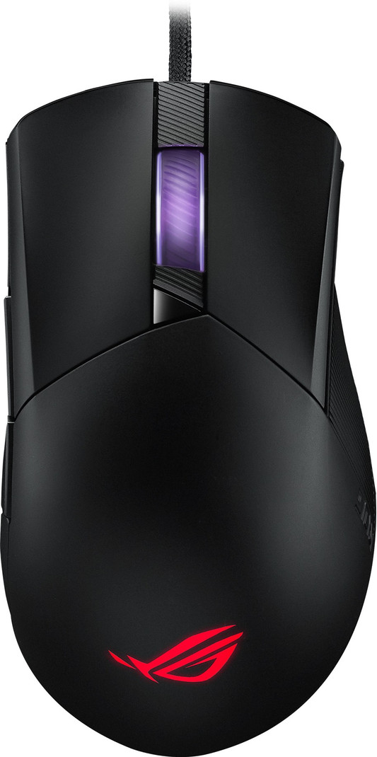 ASUS ROG Gladius III Wired Ambidextrous Optical  Gaming Mouse (USB 2.0, Black)