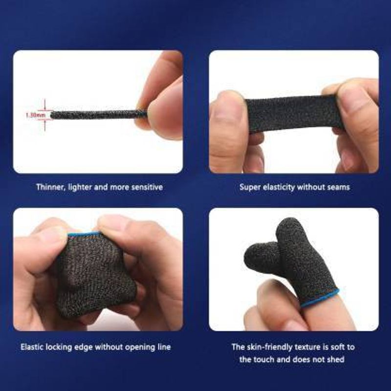 KeepMeSafe 20 Pairs Finger Sleeve for Mobile Gaming - Image 3
