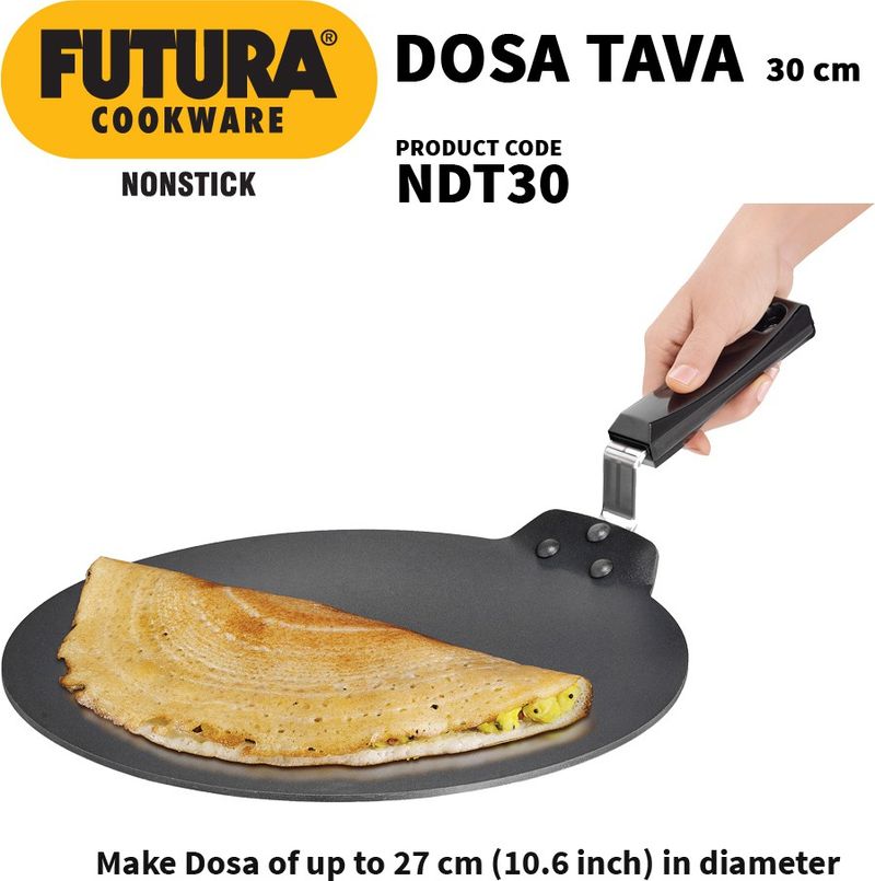 Hawkins Non Stick Dosa Tava 30 cm - Image 5