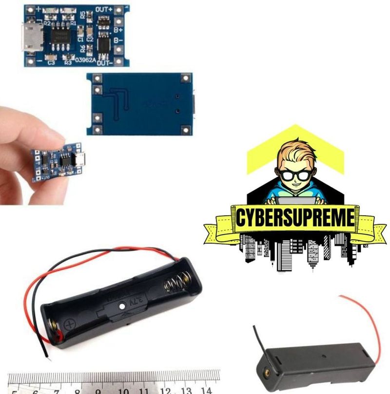 CyberSupreme 2-Pack 18650 Lithium Battery - Image 3