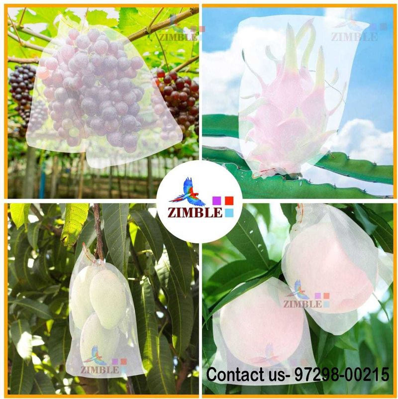 ZIMBLE 30Pcs 6x18Inch Fruit Protection Bags - Image 5