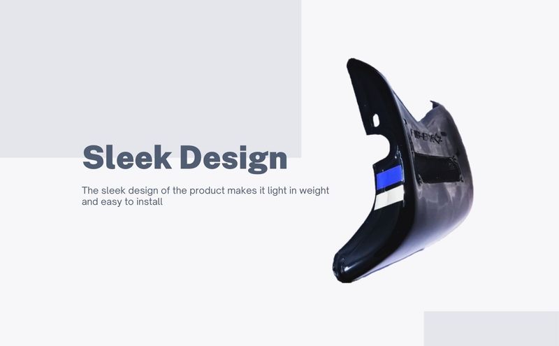 Fibera Splendor Bike Engine Guard - Image 4