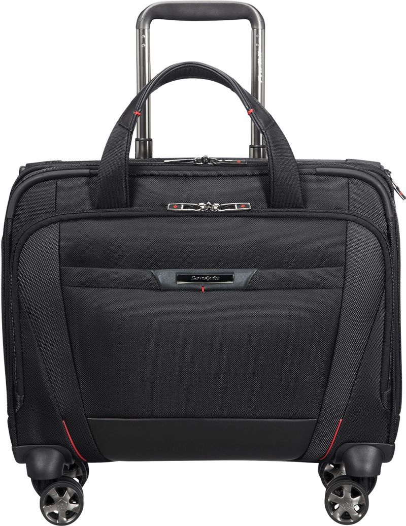 Samsonite SAMSONITE Small Overnighter & Briefcase (45 cm) 4 Wheels - PRO-DLX 5 SP TOTE 15.6-BLK - Black